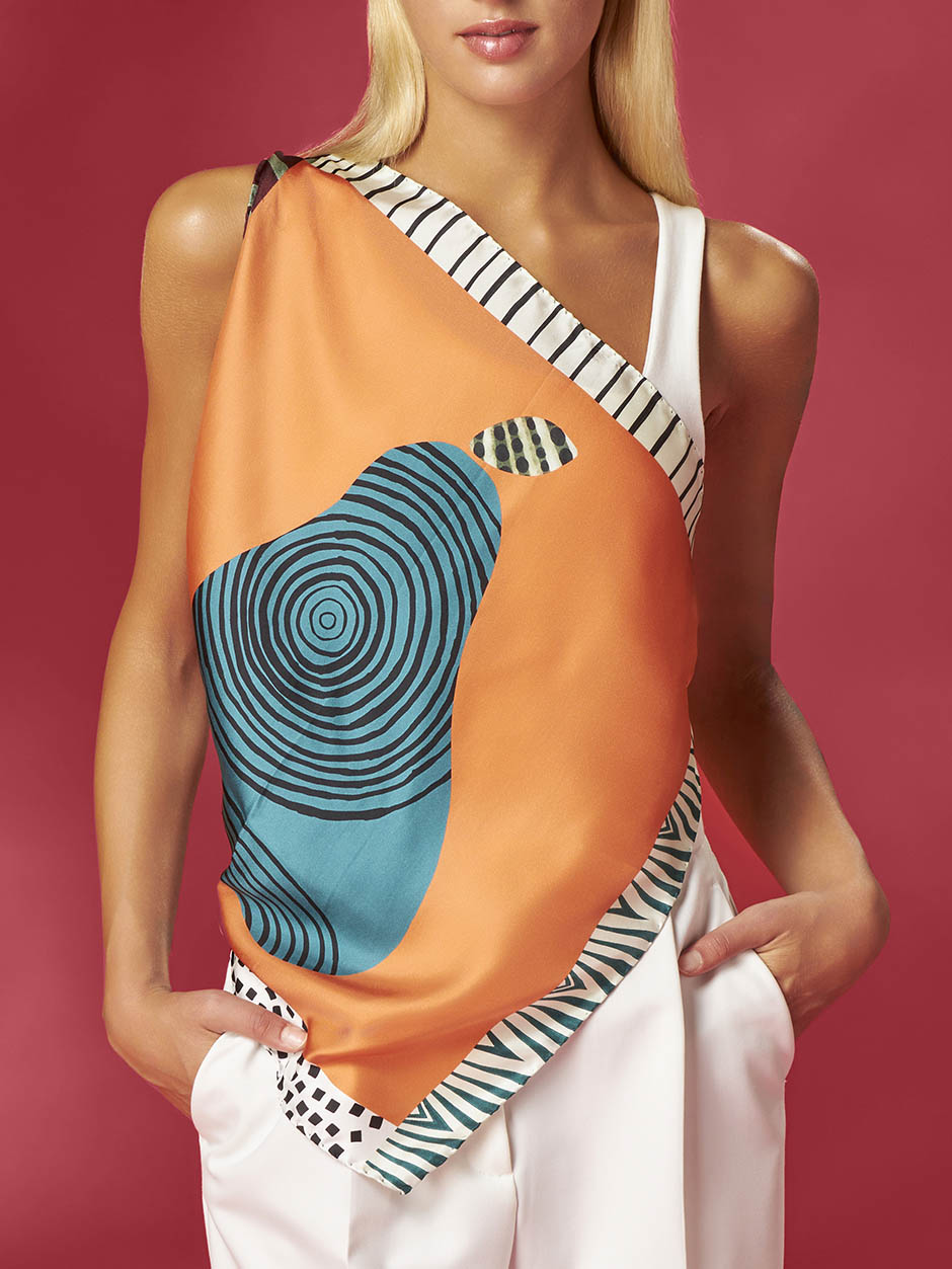 Foulard in Seta Pop